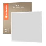 Ledvance LED panel Comfort Aluminium Hvid 28W 3640lm - 830 varm hvid | 60x60cm