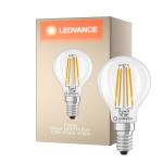 Ledvance Classic LED E14 Pære Filament Klar 2.2W 470lm - 827 Ekstra Varm Hvid | Erstatter 40W