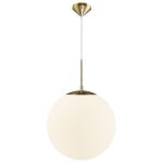 Nordlux Grant Pendel Lampe Glas Guld | Egnet til E27