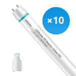 Fordelspakke 10x Philips LED Lysrør T8 MASTER Value (EM/Mains) High Output 20.5W 3100lm - 865 dagslys | 150cm - erstatter 58W