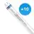 Fordelspakke 10x Philips LED Lysrør T8 MASTER (HF) High Output 8W 1000lm - 830 varm hvid | 60cm - erstatter 18W