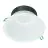Philips LED downlight Coreline DN142B Aluminium Hvid 11W 1200lm 60D - 830 varm hvid | Udsnit 155mm - IP54 - dæmpbar - Hvid Reflektor
