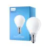 Philips Corepro LED Lustre E14 Kugle matt 6.5W 806lm - 827 ekstra varm hvid | erstatter 60W