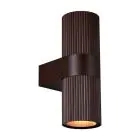Nordlux Kyklop Vægbelysning Aluminium Rusten  Up & Down | Egnet til 2x GU10